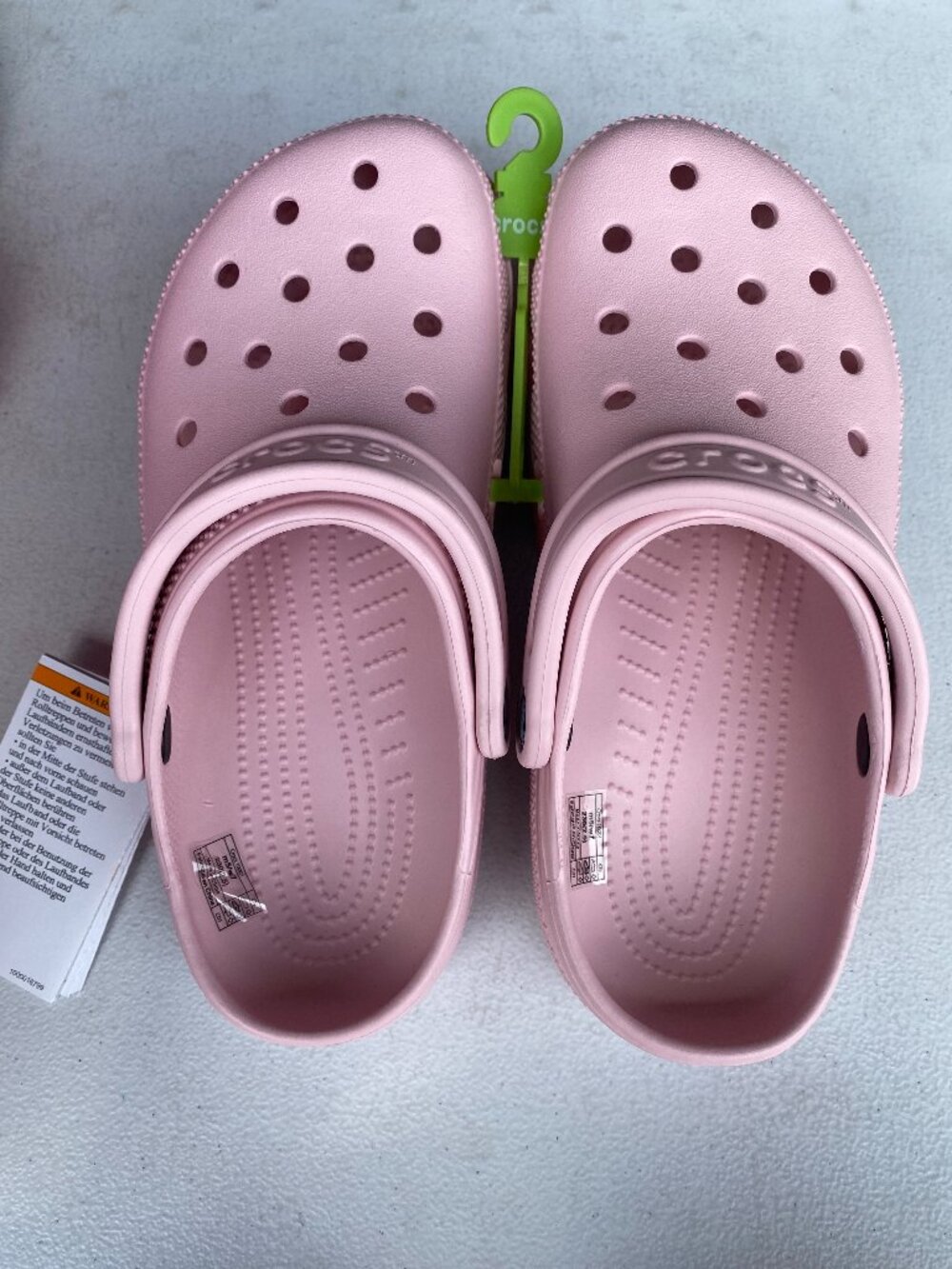 Crocs Classic Clog Unisex Slip On Women Shoe Water Friendly Sandals- Pink - Picture 4 of 7
